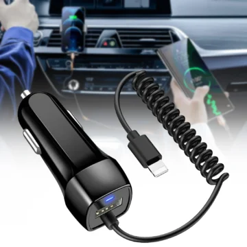 Fast Charge USB Car Charger for iPhone 2