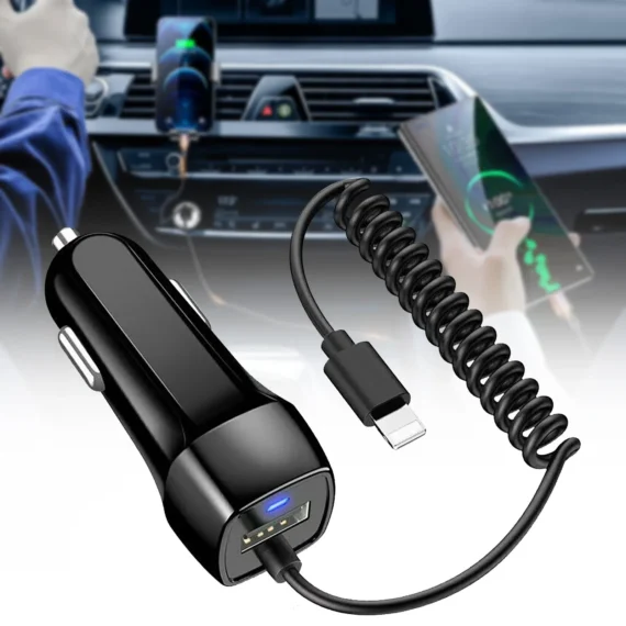 Fast Charge USB Car Charger for iPhone 2 | PricZone