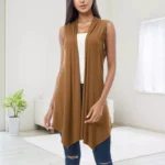 Vintage Draped Vest Cardigan for Women 3 | PricZone