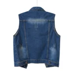 Sleeveless Denim Crop Vest for Women 3 | PricZone