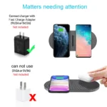 30W Dual Wireless Charger for Samsung iPhone 6 | PricZone