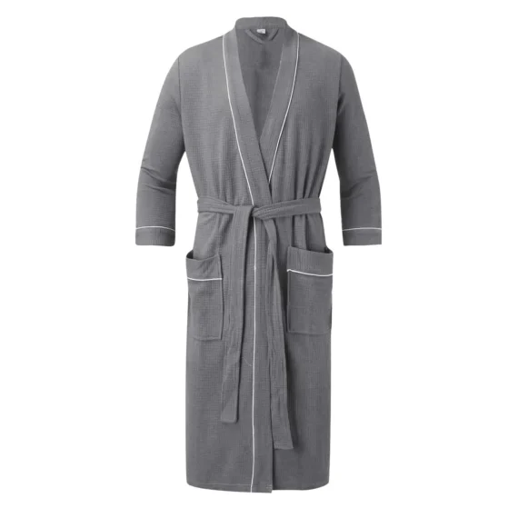 Thick Terry Kimono Bathrobe Unisex 4 | PricZone