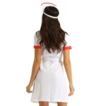 Sexy Nurse Roleplay Costume with Hat Belt 3 | PricZone