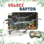 Blue Raptor RC Dino Toy Kids Jurassic Gift 4 | PricZone