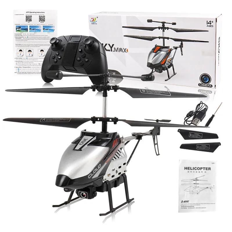 LED RC Helicopter 4CH 2.4G - Kids' Gift