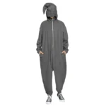 Mens Hooded Jumpsuit Onesie Adult PJs 3 | PricZone