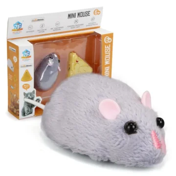 RC Plush Mouse Toy - Cat & Dog Trick