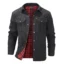 Winter Mens Plaid Bomber Jacket – Warm & Stylish