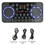 V300 Pro Bluetooth Sound Card Mixer for PCPhone | PricZone