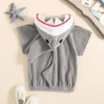 Kids Shark Hoodie Costume Unisex Cosplay 4 | PricZone