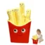 Cute French Fries Plush Toy & Cushion