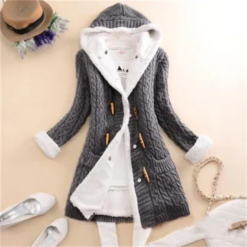 Comfy Cashmere Hooded Cardigan for Women | PricZone