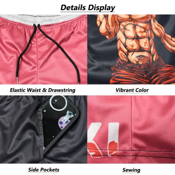 Y2K Graphic Mens Gym Shorts Quick Dry 6 | PricZone