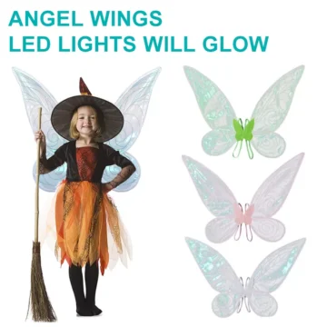 Sparkling LED Butterfly Wings for Costume 2