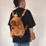 Cute Capybara Plush Backpack for Kids 4 | PricZone