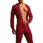 Autumn Winter Mens Casual Jumpsuit PJs 2 | PricZone