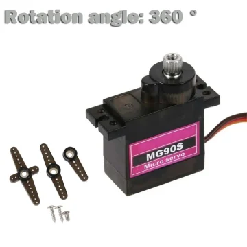 MG90S Mini Servo for RC Models 14g Metal Gear | PricZone