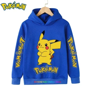 Kids Pikachu Hoodie Boys Girls Top 2 | PricZone Kids Pikachu Hoodie Boys Girls Top 2 | PricZone