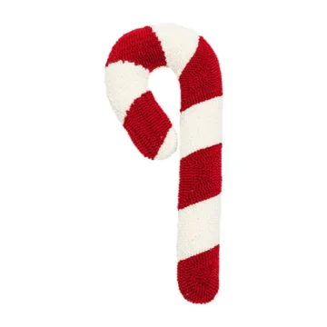 Festive Candy Cane Pillow Xmas Decor | PricZone