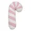 Candy Cane Plush Pillow for Christmas 17″