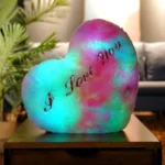 LED Heart Pillow Glow Soft Cute 14in 5 | PricZone