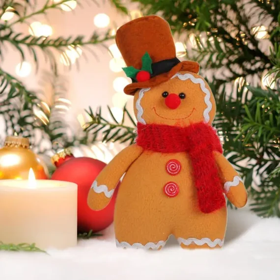 Christmas Gingerbread Plush Pillow Decor 5 | PricZone