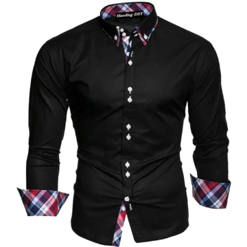 Slim Fit Mens Plaid Polo Shirt   Formal  Stylish 2 | PricZone
