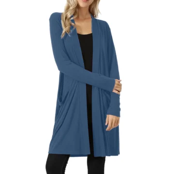 Autumn Slim Womens Long Cardigan 2 | PricZone