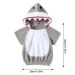 Kids Shark Hoodie Costume Unisex Cosplay 6 | PricZone