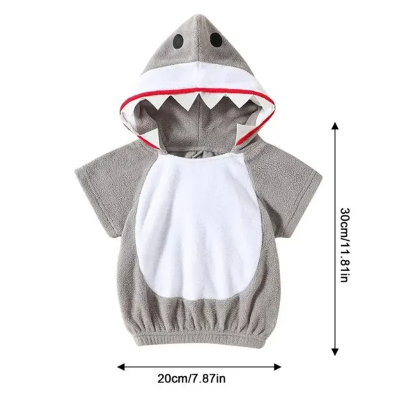 Kids Shark Hoodie Costume Unisex Cosplay 6 | PricZone