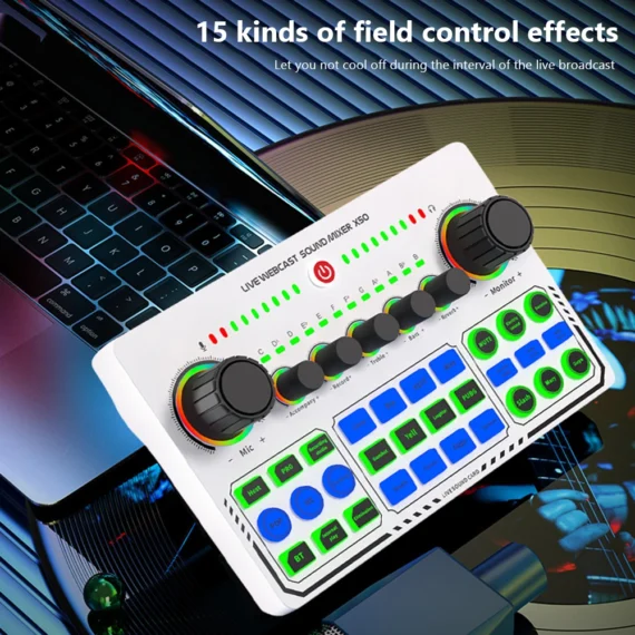 X50 RGB Wireless Mixer for Guitar Studio 3 | PricZone