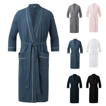 Thick Terry Kimono Bathrobe - Unisex