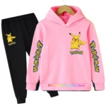 Kids Pikachu Tracksuit Sports Set 2 | PricZone