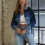 Spring Patchwork Denim Crop Jacket