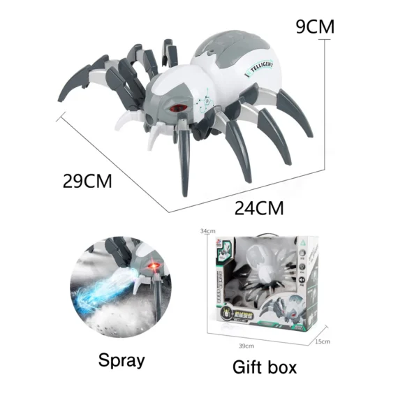 Fun RC Spray Spider Light Music Toy 5 | PricZone