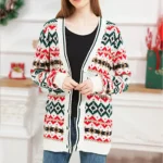 Festive Knit Cardigan for Women Xmas Style 5 | PricZone