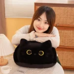 Cozy Black Cat and Other Plush Pillows for Decor 3 | PricZone