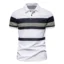 Stylish Men’s Contrast Polo Shirt: Summer Casual Fashion