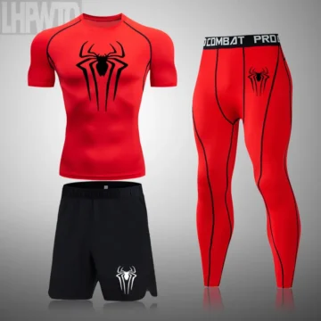 Mens Superhero Rashguard Gym Shirt 2