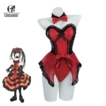 Tokisaki Kurumi Red Bunny Suit Cosplay | PricZone