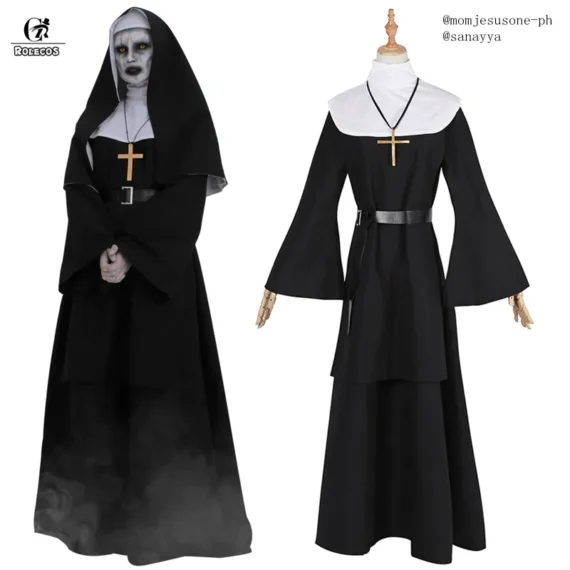 Black Nun Horror Costume for Women 2 | PricZone