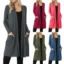 Autumn Slim Women’s Long Cardigan