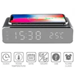 LED Alarm Wireless Charger for iPhoneXiaomi 3 | PricZone