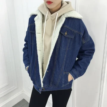 Warm Wool Denim Jacket 2023 - Casual Fit 2