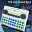 X50 RGB Bluetooth DJ Mixer – Live Stream Sound