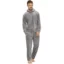 Warm Hooded Men’s Fleece Pajama Set F4