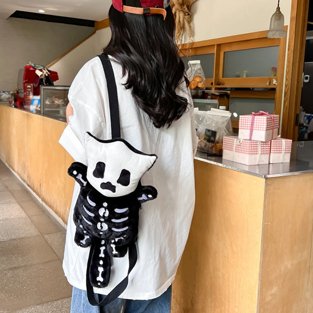 Unisex Devil Cat Halloween Knapsack