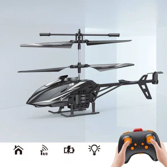 LED Night Light RC Helicopter Toy for Kids 3 | PricZone