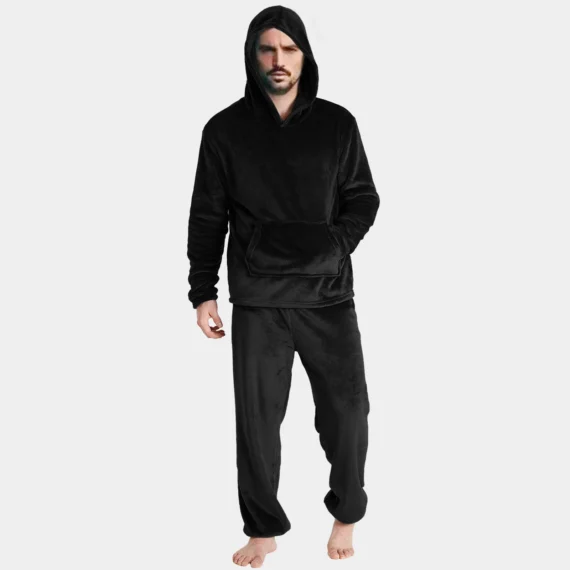 Cozy Mens Fleece Winter Pajama Set 3 | PricZone