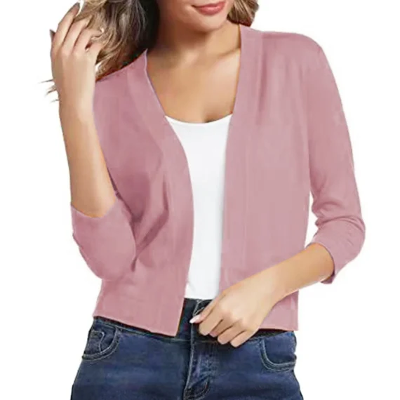 Elegant Cropped Cardigan for Women 5 | PricZone